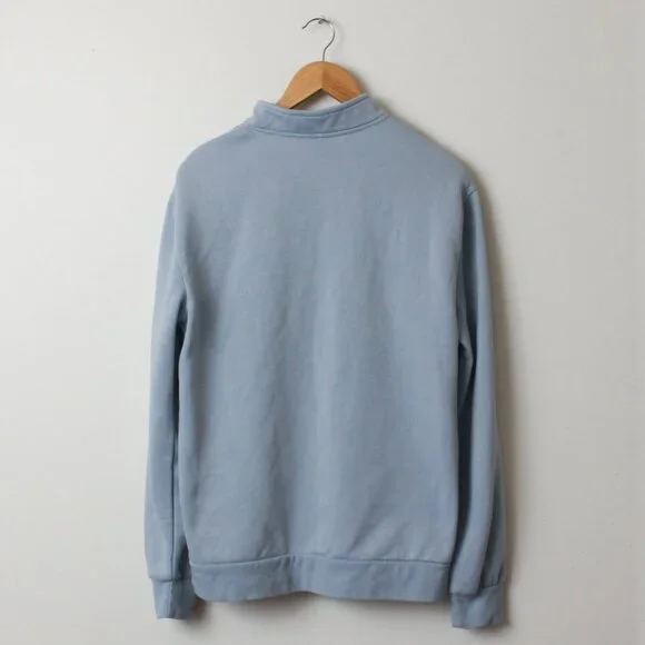 MTV Fleece Women Medium Blue Quarter Zip Pullover - Picture 7 of 7